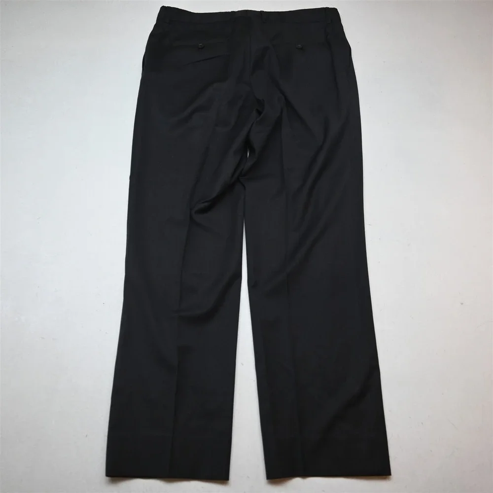 Hugo Boss 42L 34x32 Gray Pasolini/Movie 100% Wool USA Mens Jacket Pants Suit